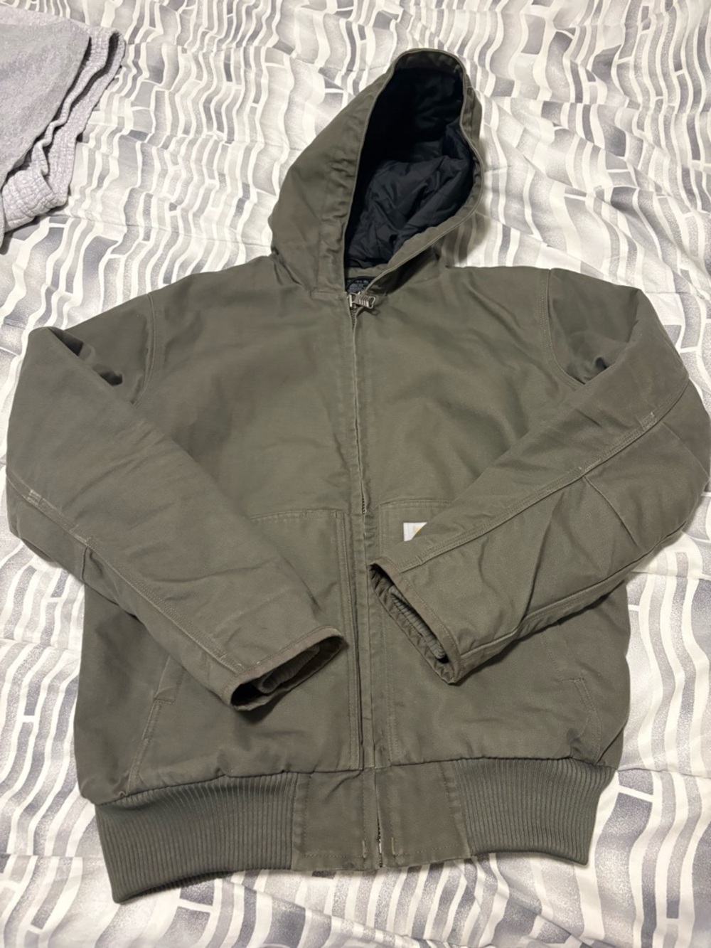 Carhartt Olive Green Detroit Jacket